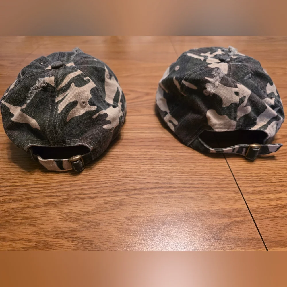 Lucky & Blessed Camouflage Hunting Hats - Picture 2 of 6